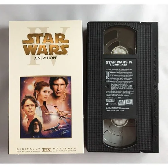 2000 Star Wars Trilogy VHS Tape Box Set of 3 Number IV V & VI Digitally Mastered - Picture 9 of 10